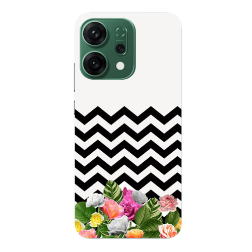 Oppo RENO 14 Arow patern Transparent Silicone TPU Θήκη